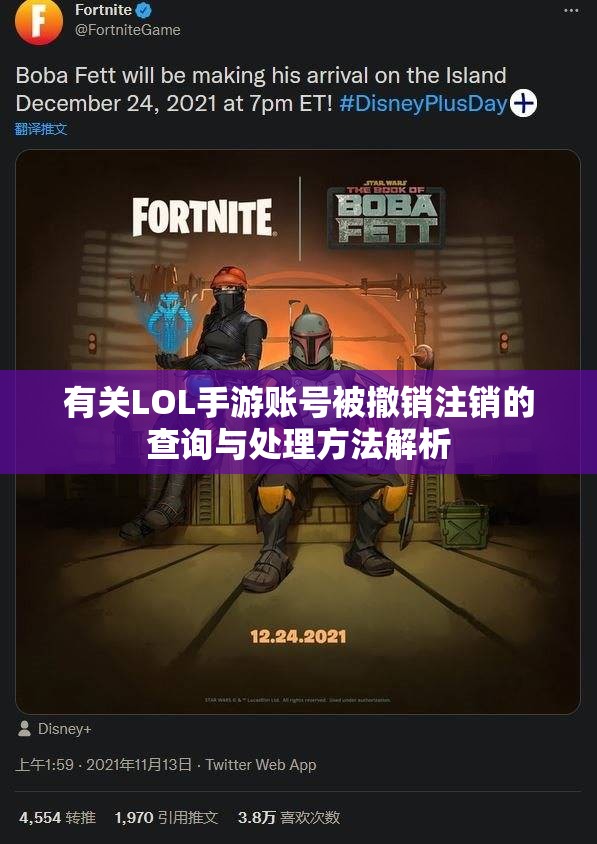 有关LOL手游账号被撤销注销的查询与处理方法解析