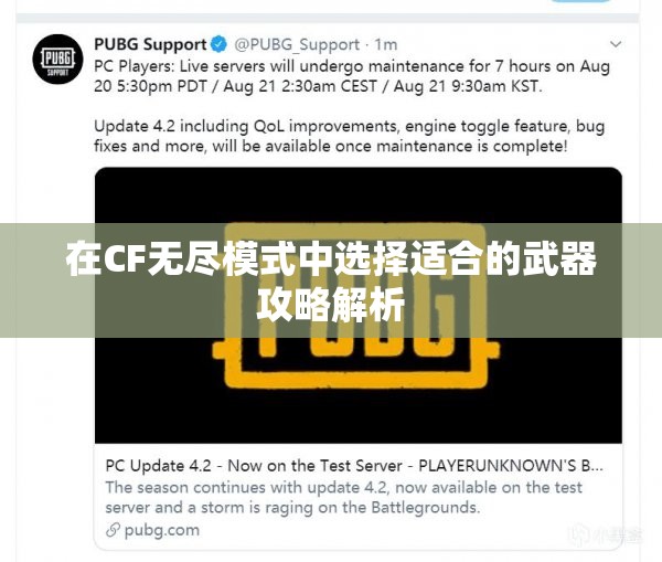 在CF无尽模式中选择适合的武器攻略解析
