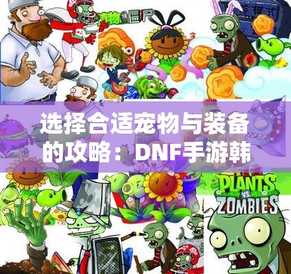 选择合适宠物与装备的攻略：DNF手游韩服宠物推荐分析