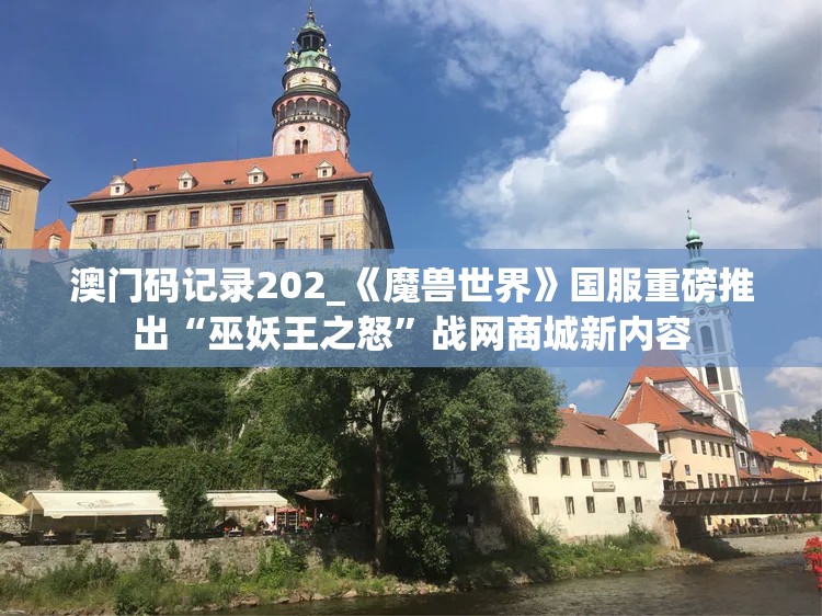 澳门码记录202_《魔兽世界》国服重磅推出“巫妖王之怒”战网商城新内容