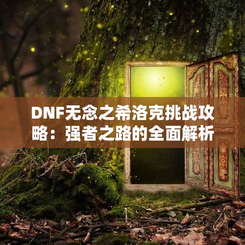 DNF无念之希洛克挑战攻略：强者之路的全面解析与技巧分享