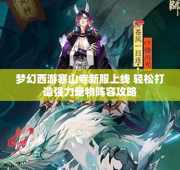 梦幻西游寒山寺新服上线 轻松打造强力宠物阵容攻略