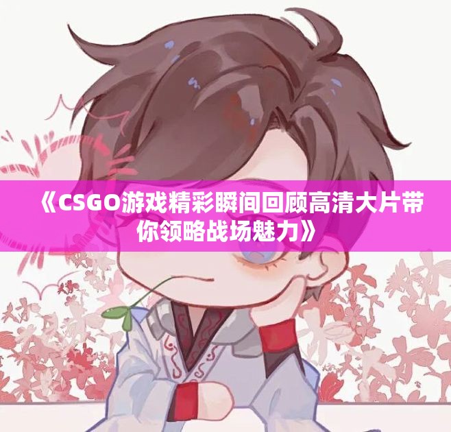 《CSGO游戏精彩瞬间回顾高清大片带你领略战场魅力》