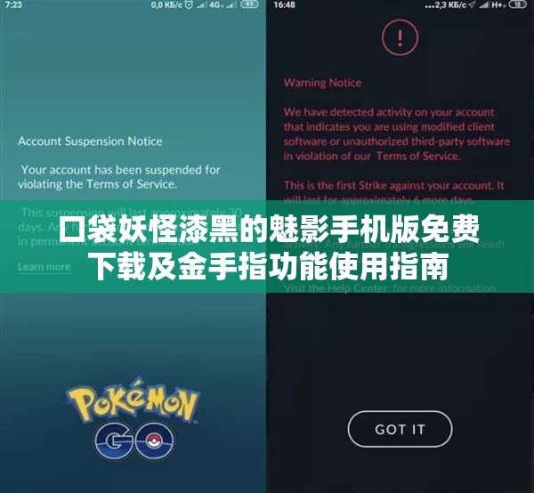 口袋妖怪漆黑的魅影手机版免费下载及金手指功能使用指南